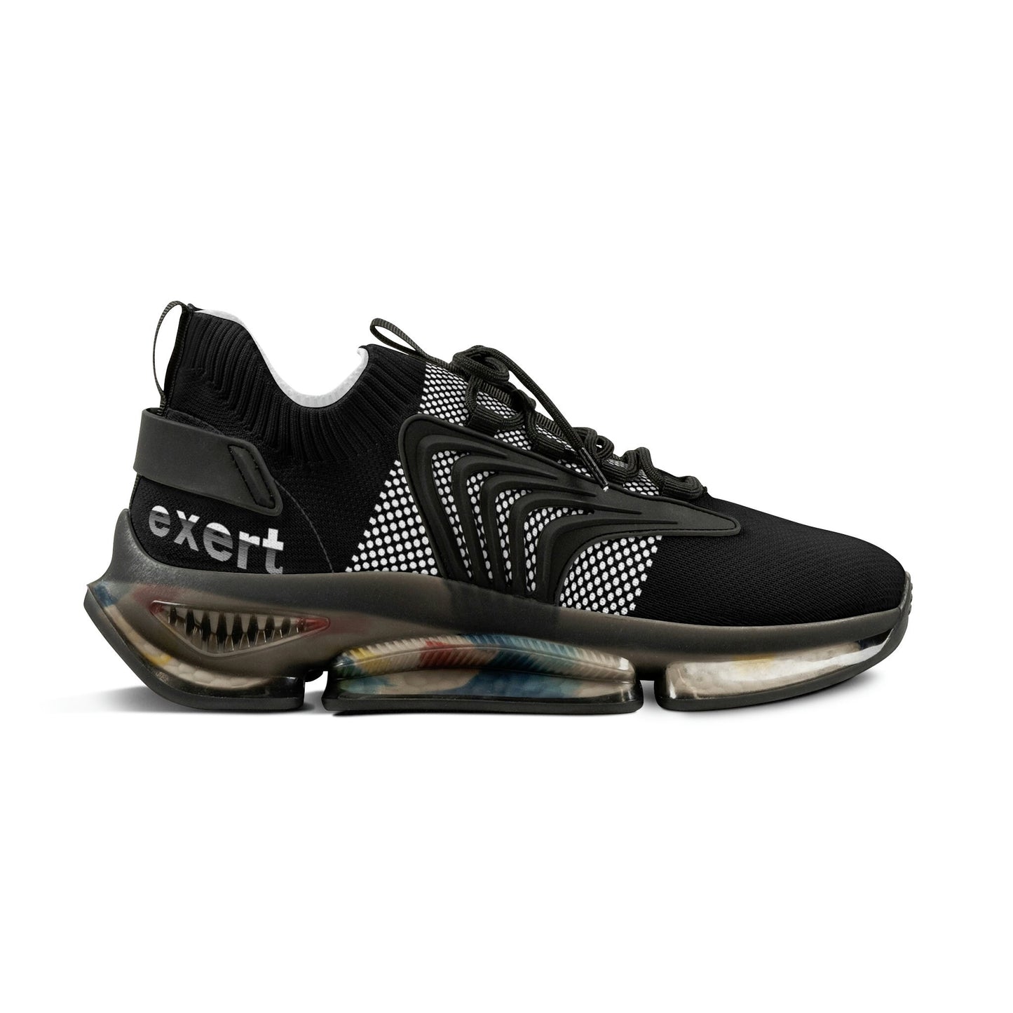 Men's Black and White Sneakers