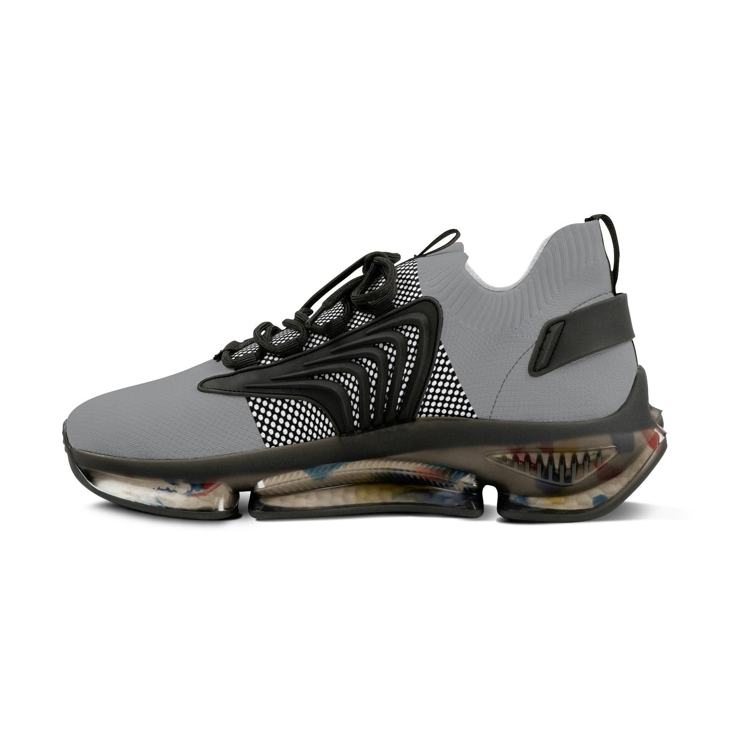 Men's Gray Running Sneakers