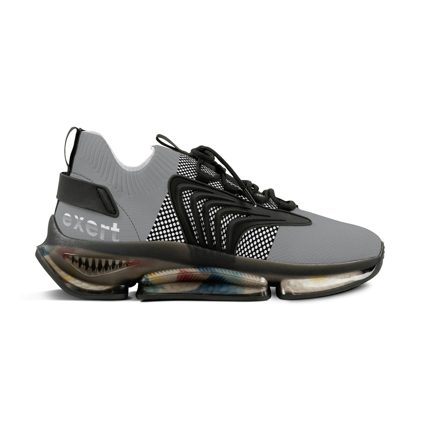 Men's Gray Running Sneakers
