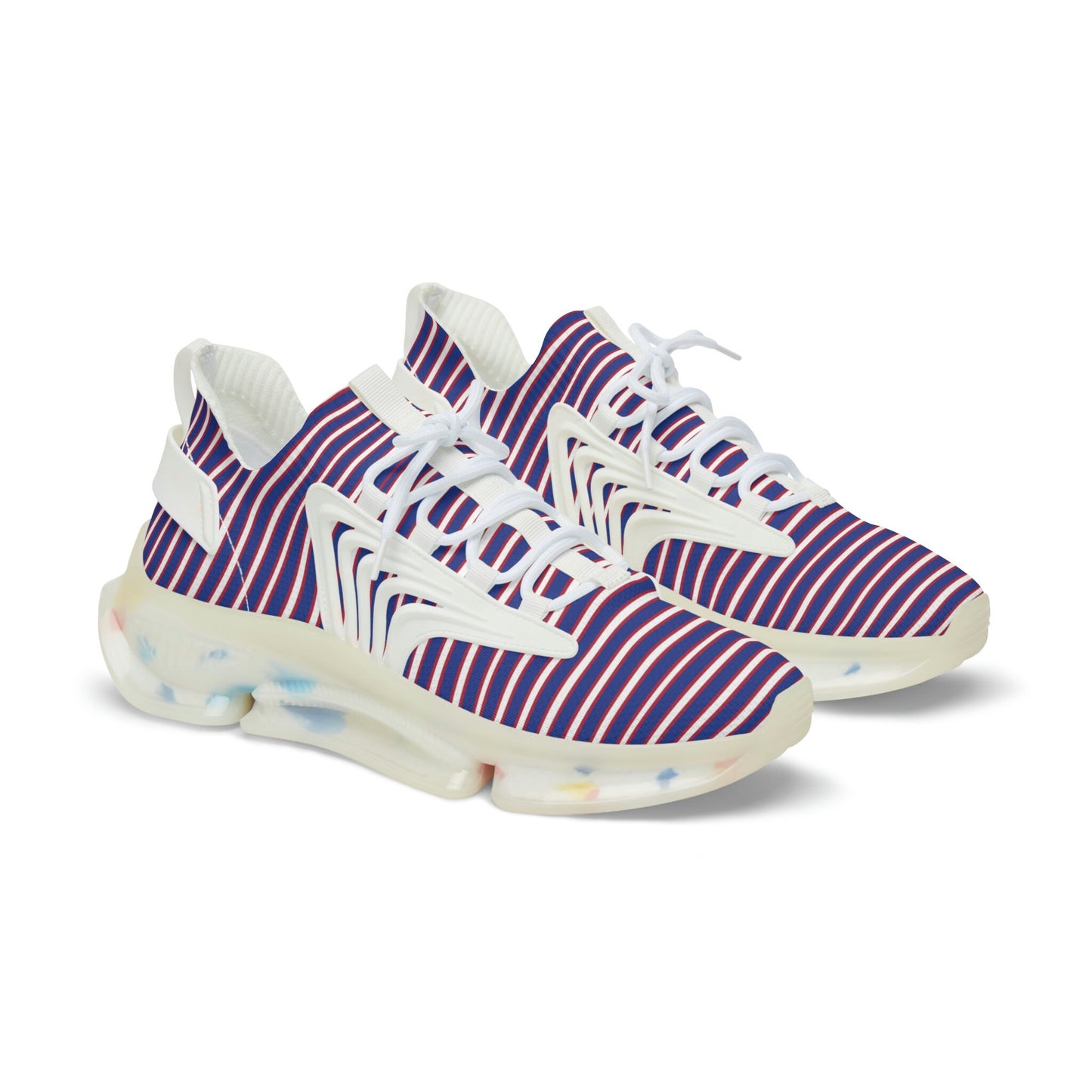 Men's blue and red stripe Sneakers
