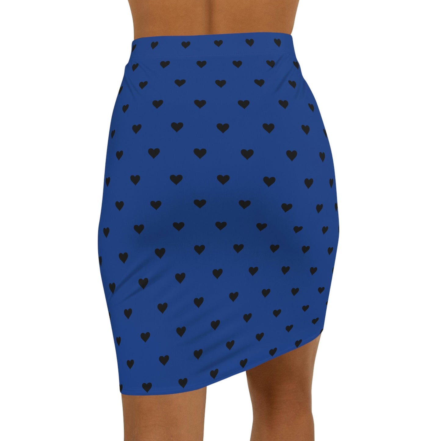 Women's Blue Mini Skirt