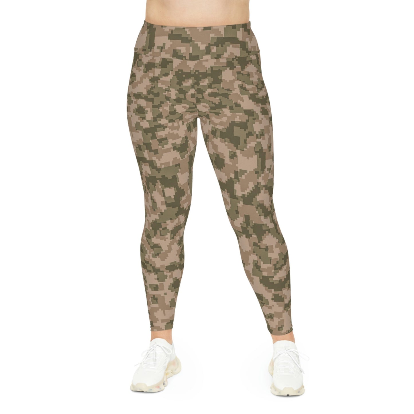 Plus Size Camo Leggings