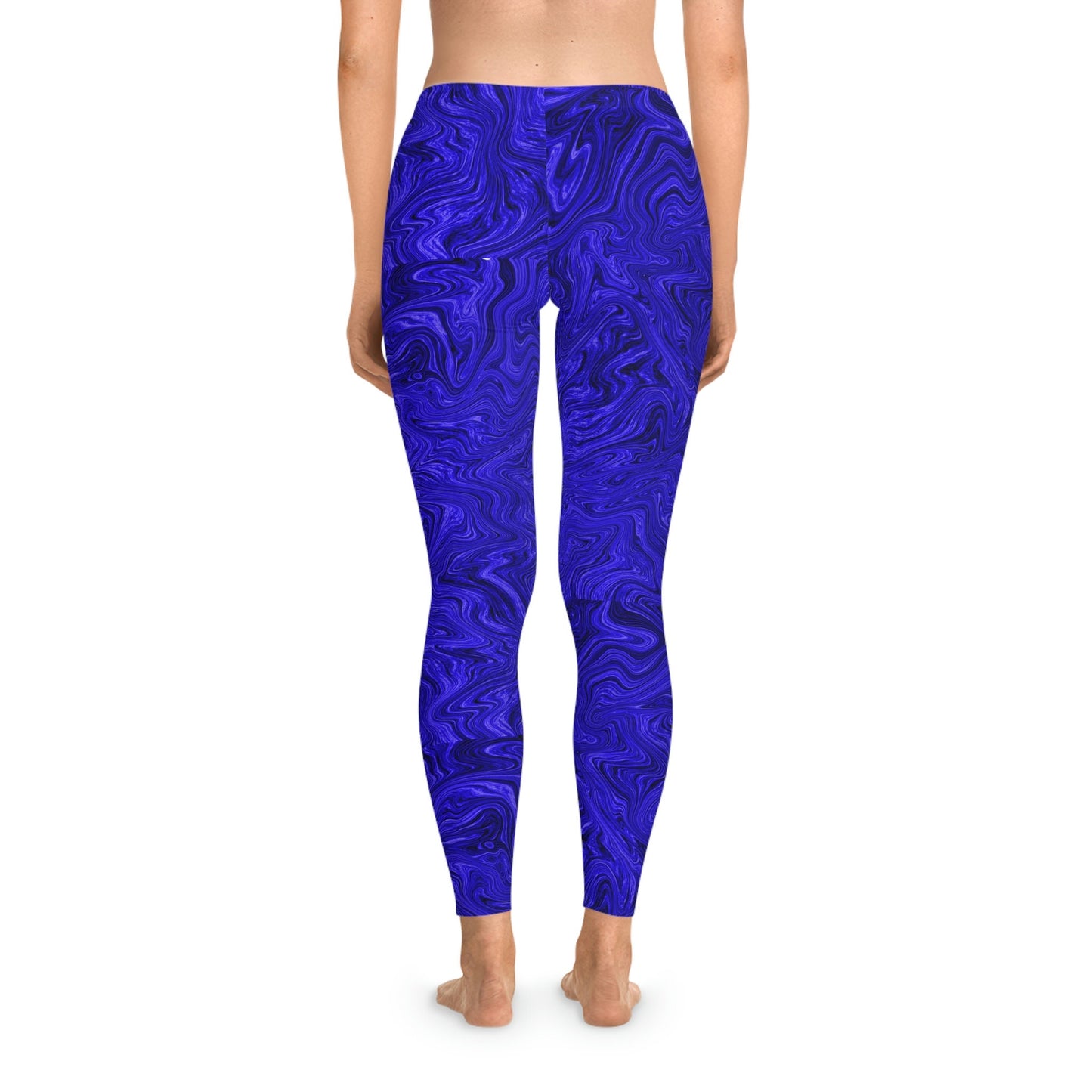 Stretchy Blue Leggings