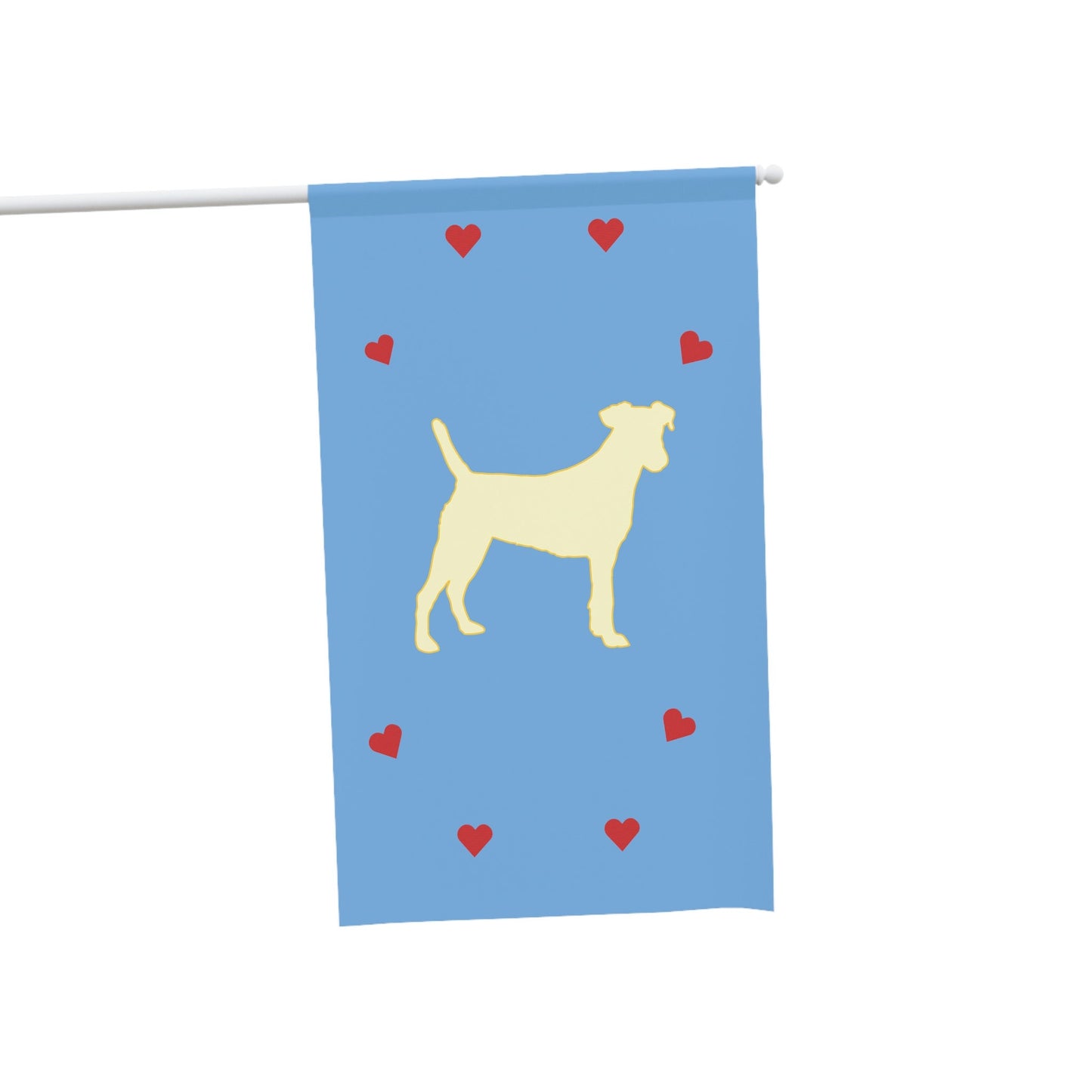 Yellow Lab Dog Flags