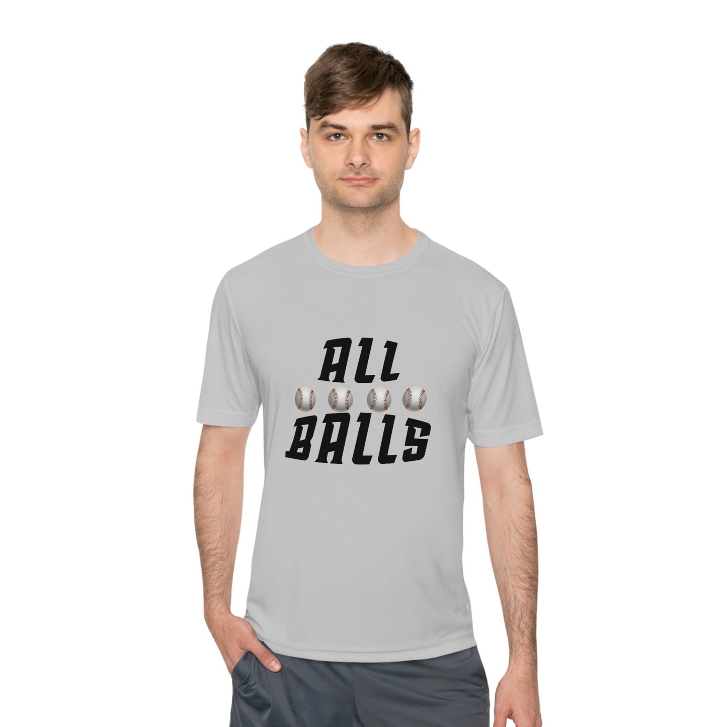 Unisex Moisture Absorbing Baseball Tee Shirts