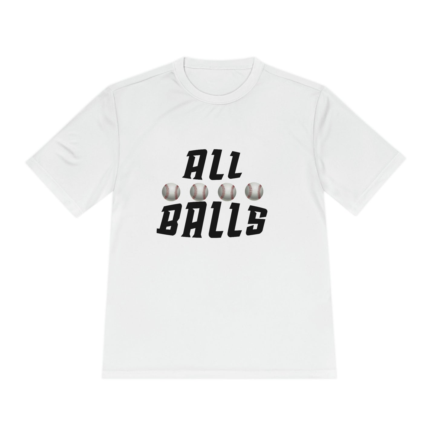Unisex Moisture Absorbing Baseball Tee Shirts