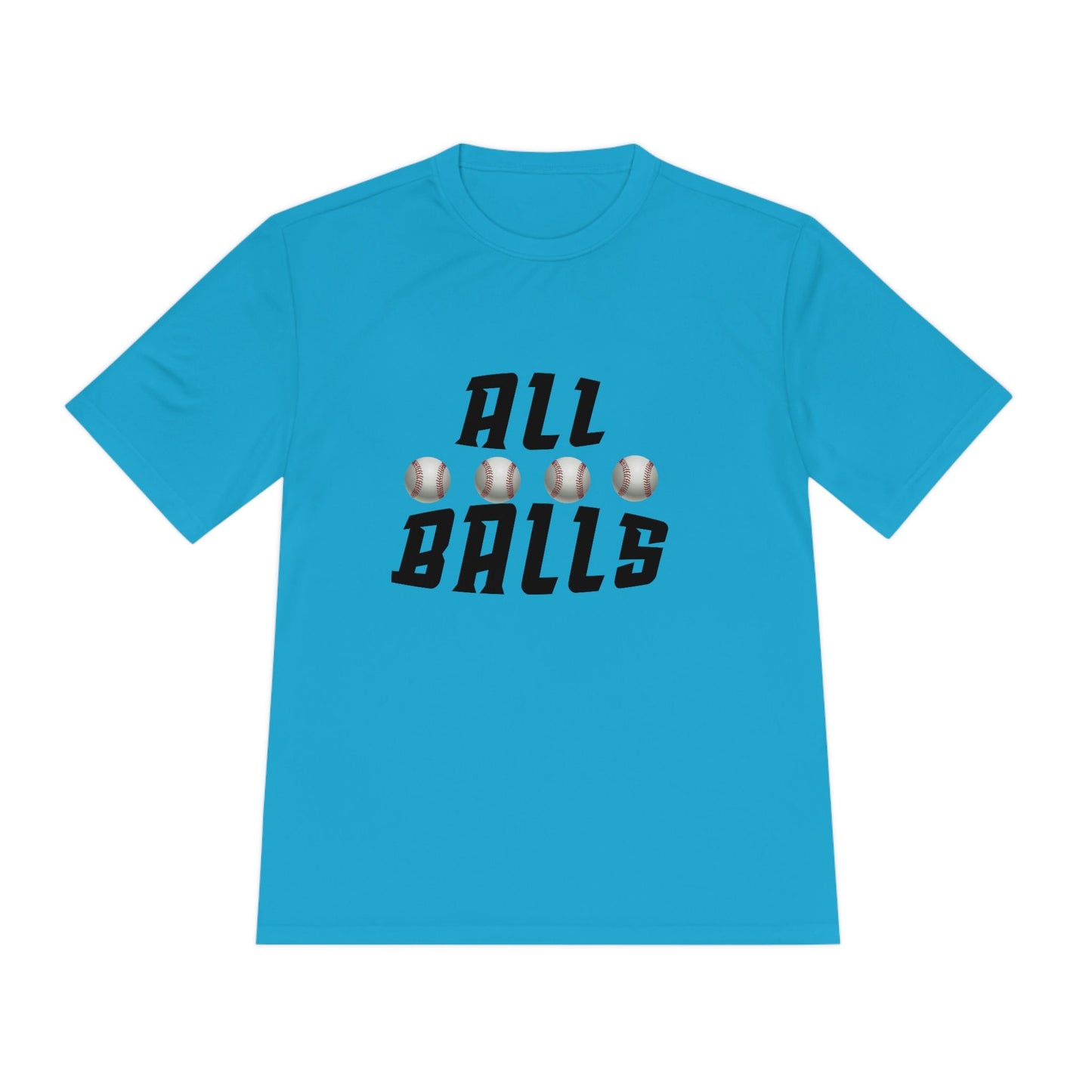 Unisex Moisture Absorbing Baseball Tee Shirts