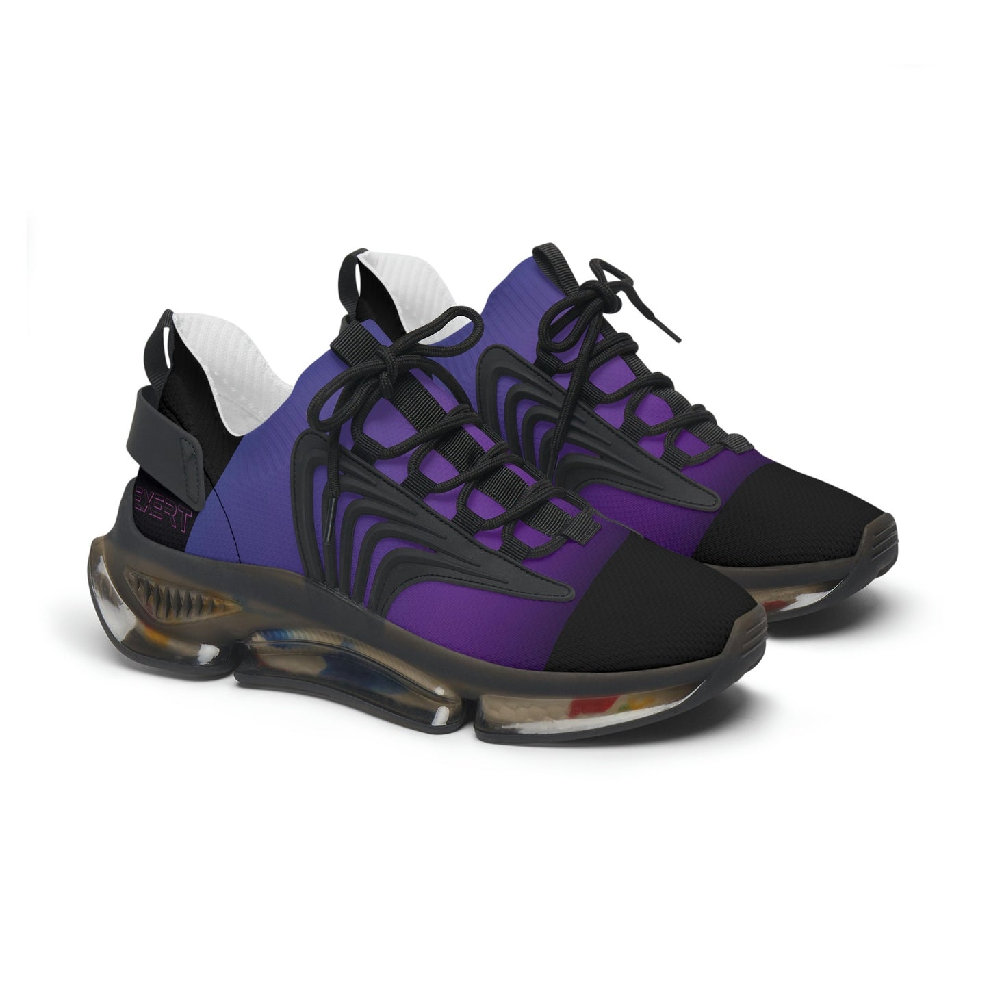Women's Purple and Black Sneakers