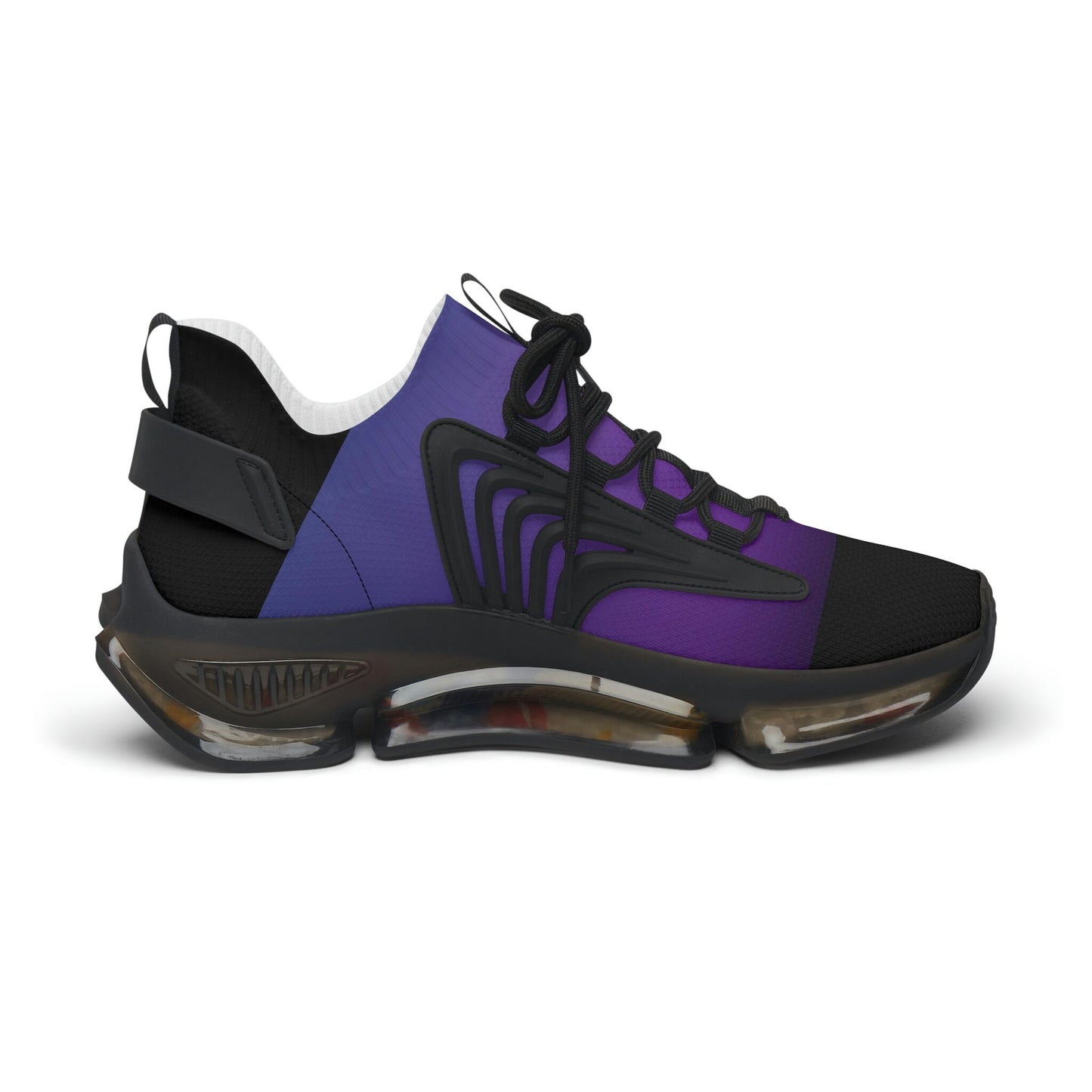 Women's Purple and Black Sneakers