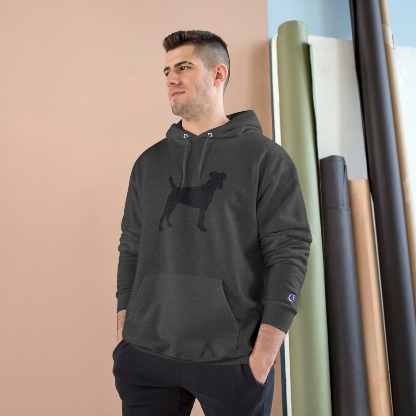 Black Dog Champion Hoodies
