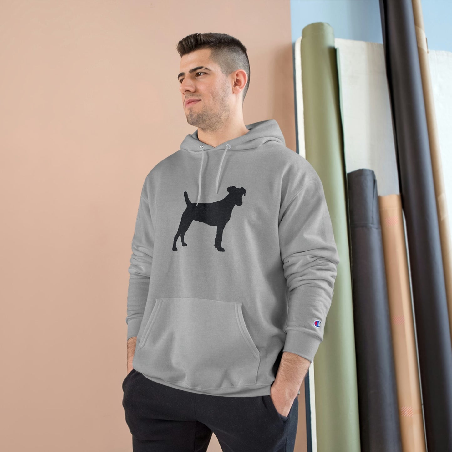 Black Dog Champion Hoodies