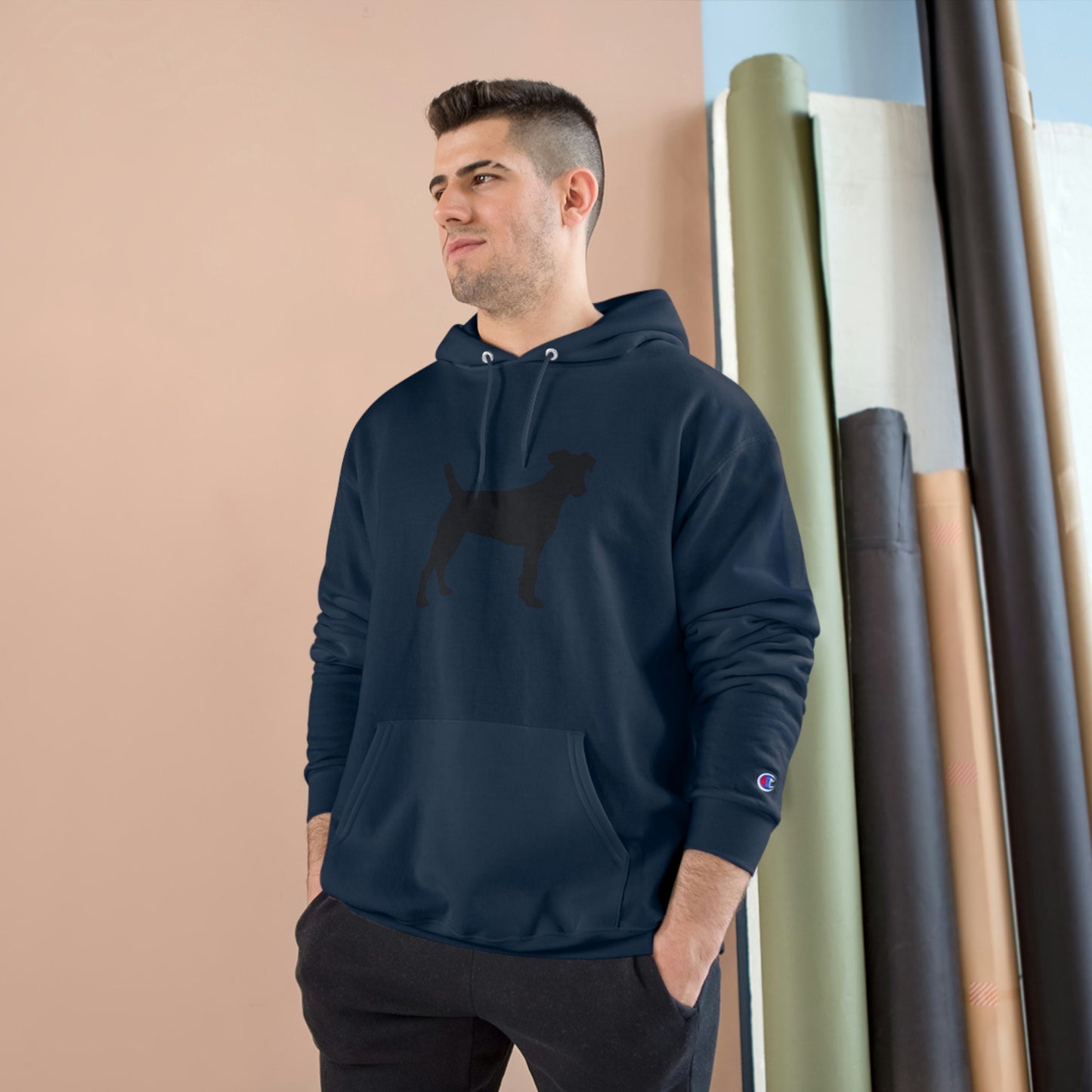 Black Dog Champion Hoodies