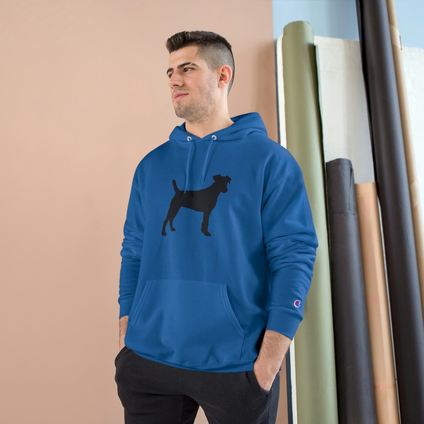 Black Dog Champion Hoodies