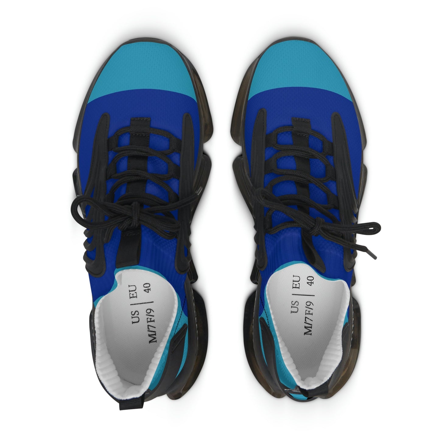 Women's Blue and Turquoise Sneakers