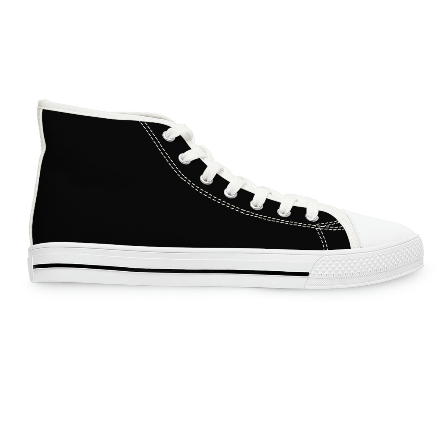Women's Black High Top Sneakers