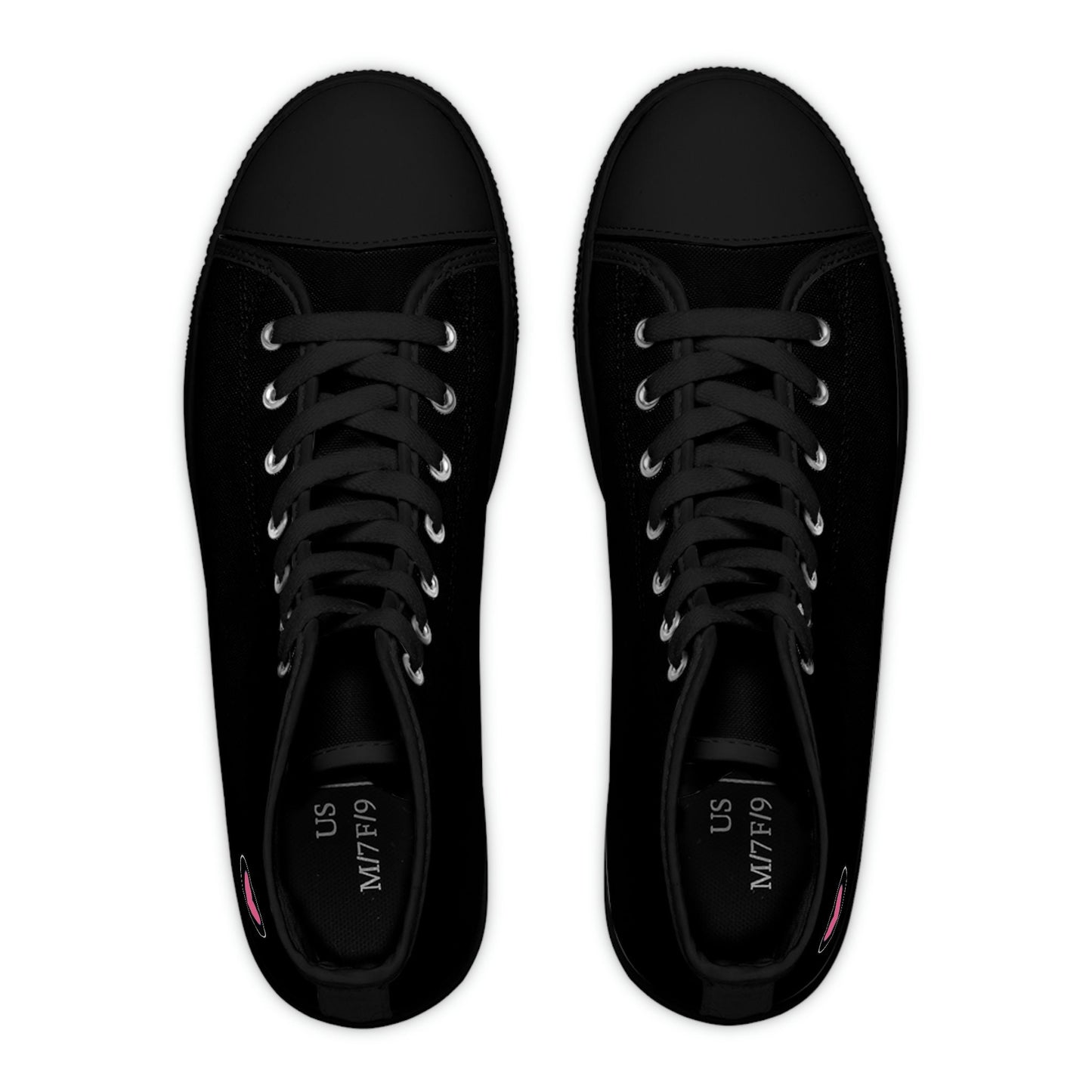 Women's Black High Top Sneakers