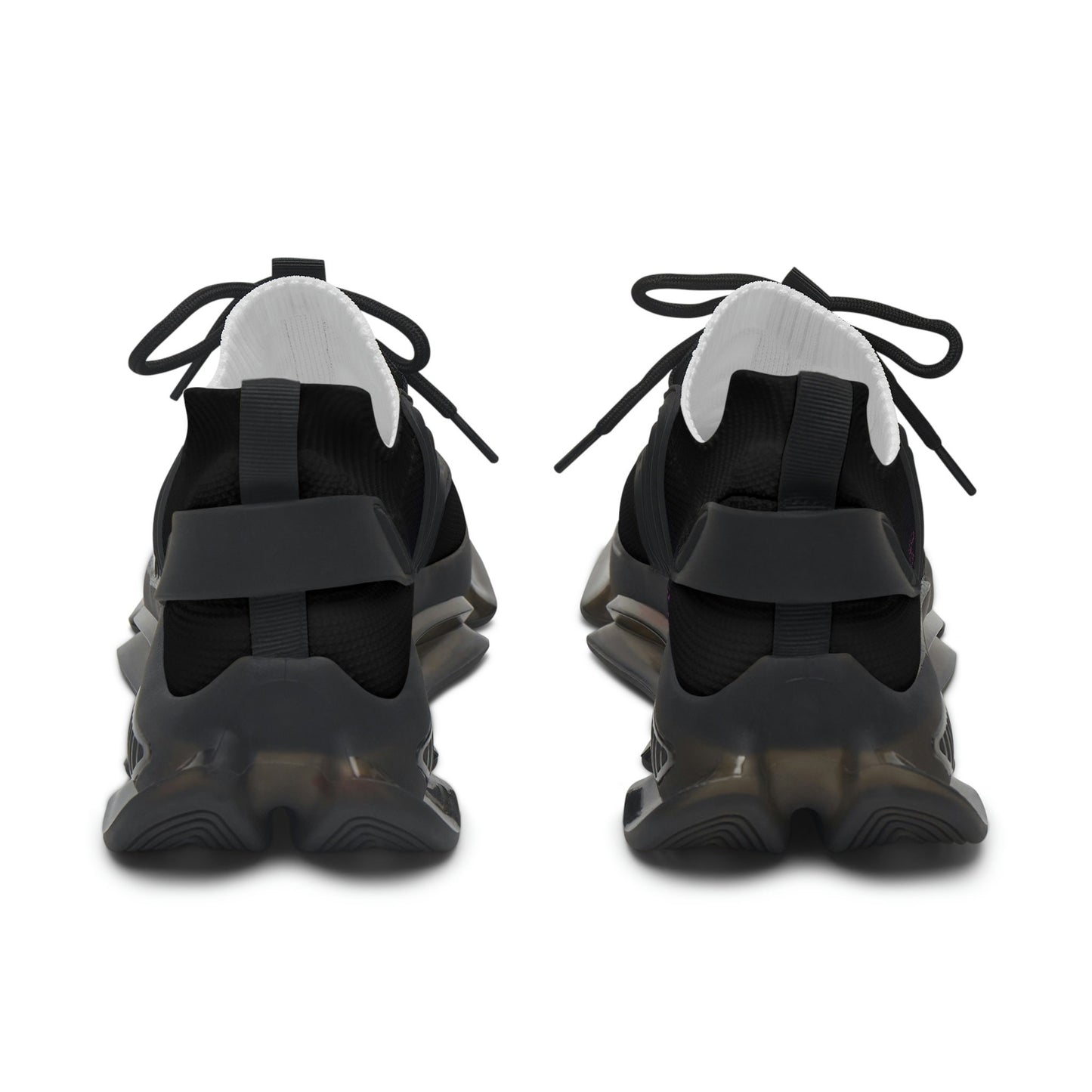 Women's Black and Purple Sneakers