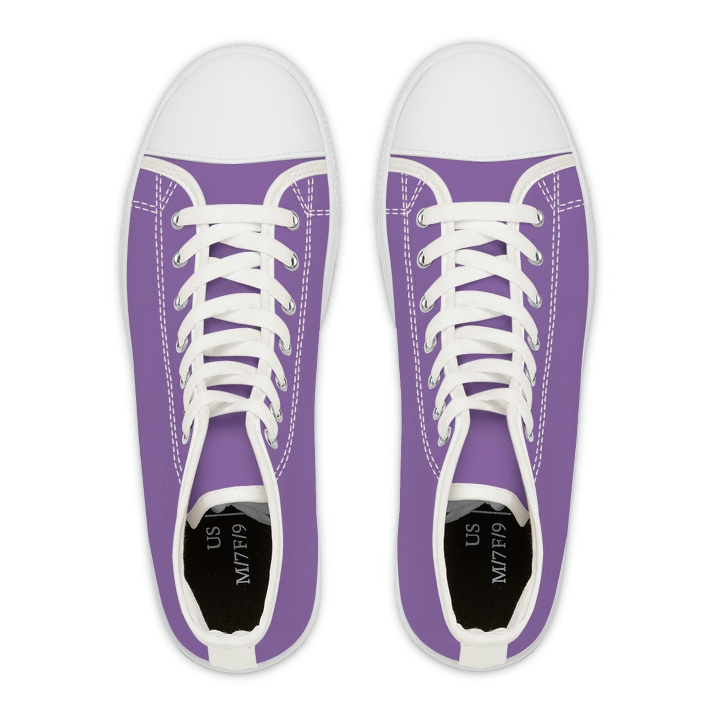 Women's Purple High Top Sneakers