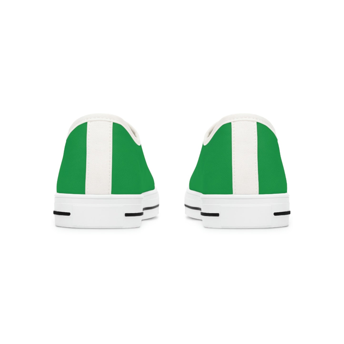 Women's Low Top Green Sneakers