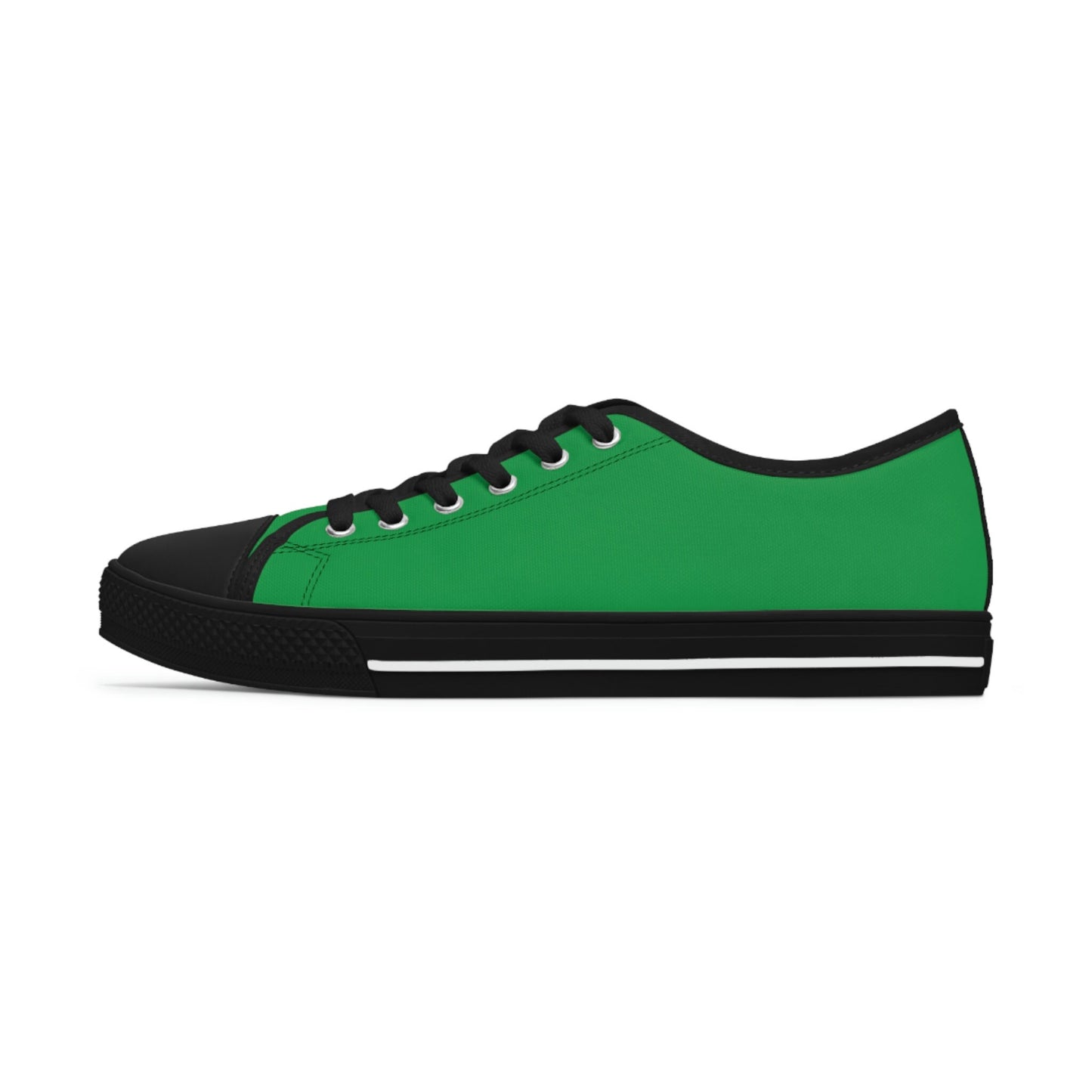 Women's Low Top Green Sneakers