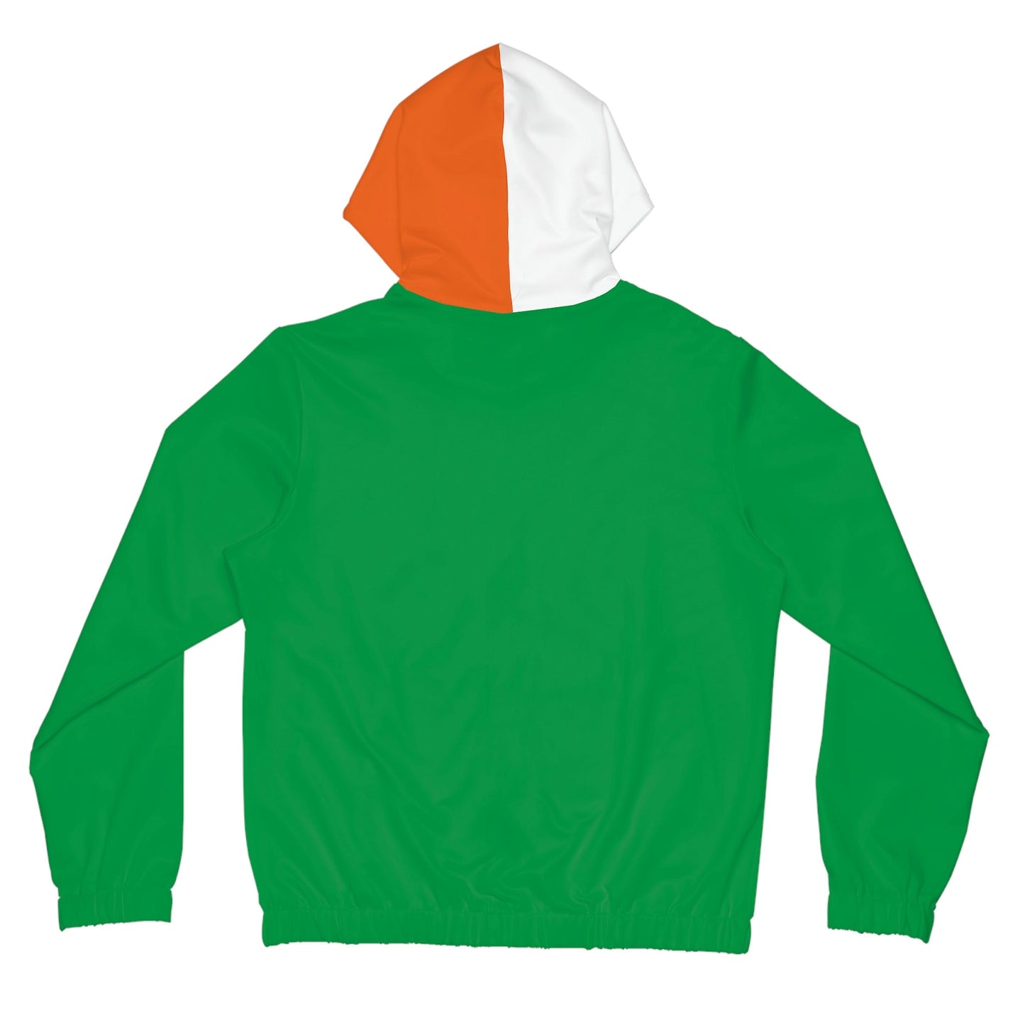 Womens Full-Zip Green Hoodie