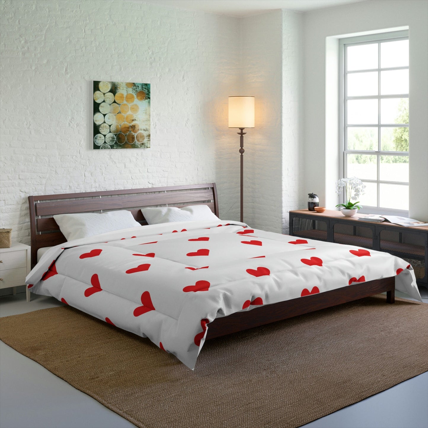 Comforters with Hearts