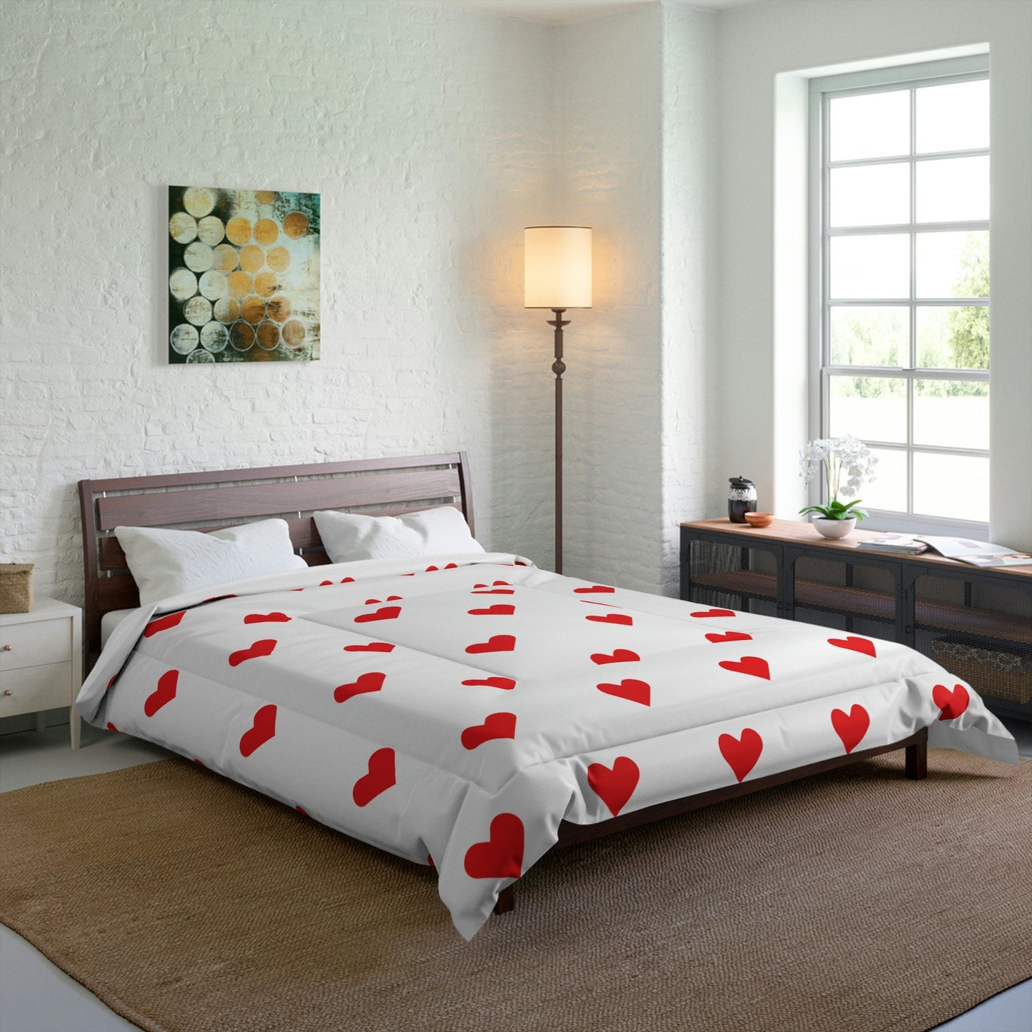Comforters with Hearts