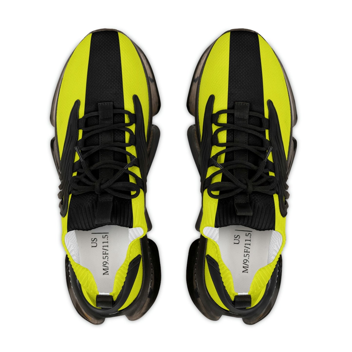 Black and Yellow Men's Sneakers