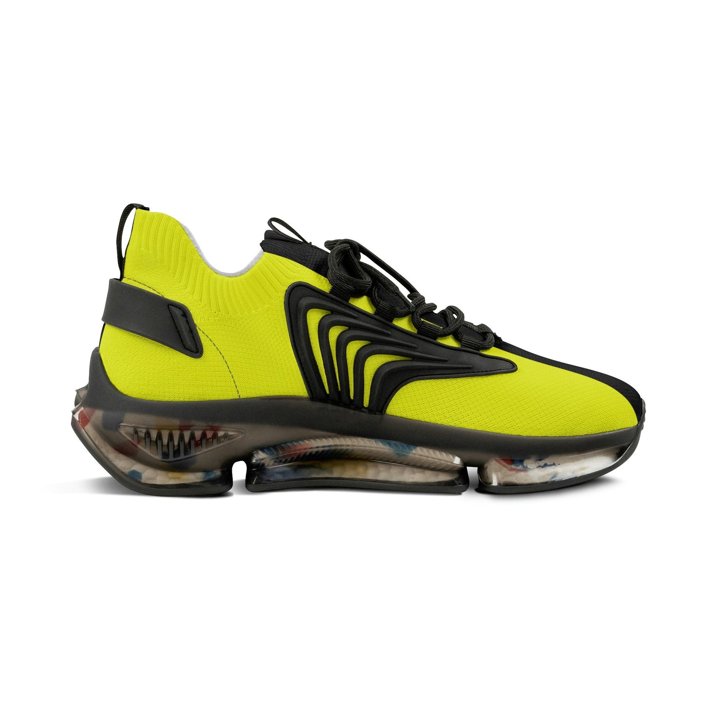 Black and Yellow Men's Sneakers