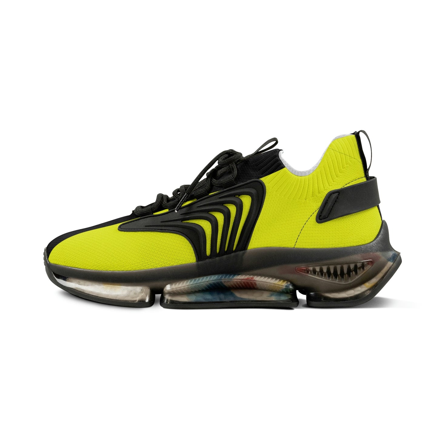 Black and Yellow Men's Sneakers