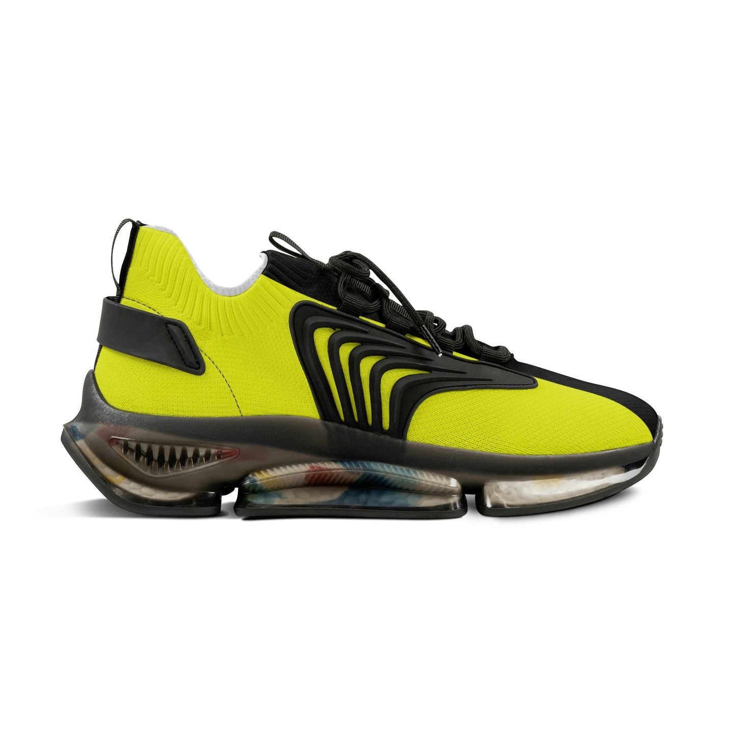 Black and Yellow Men's Sneakers