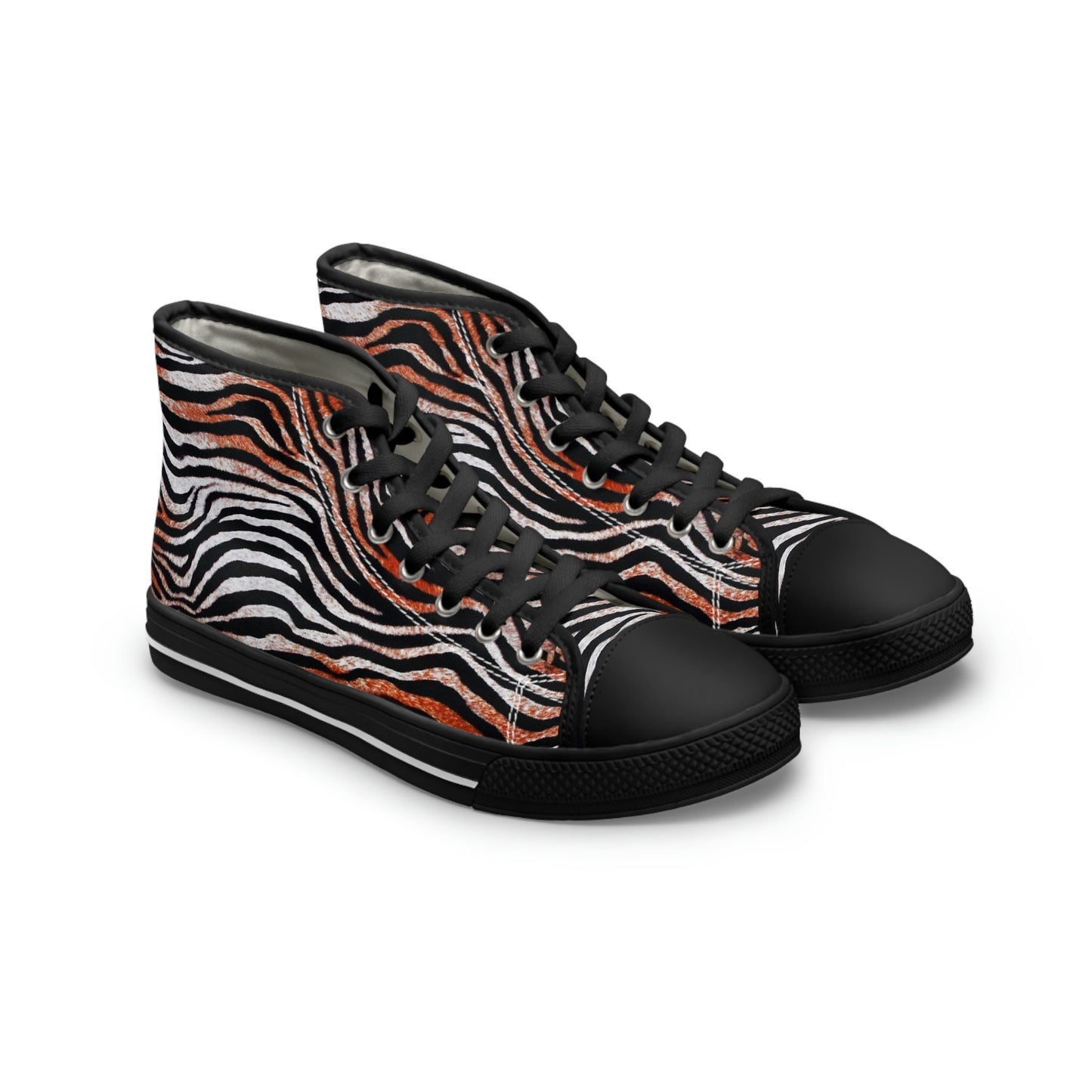 Women's High Top Cheetah print Sneakers