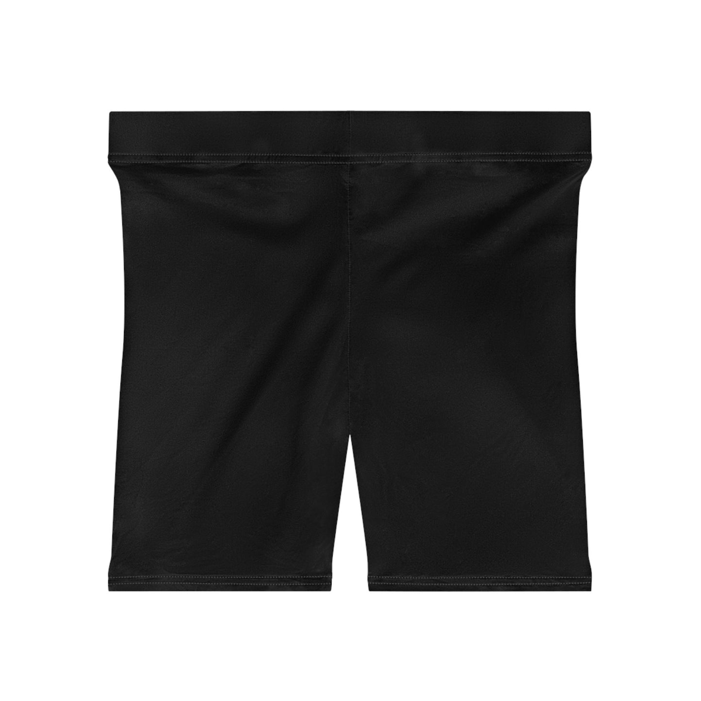 Womens Black Biker Shorts