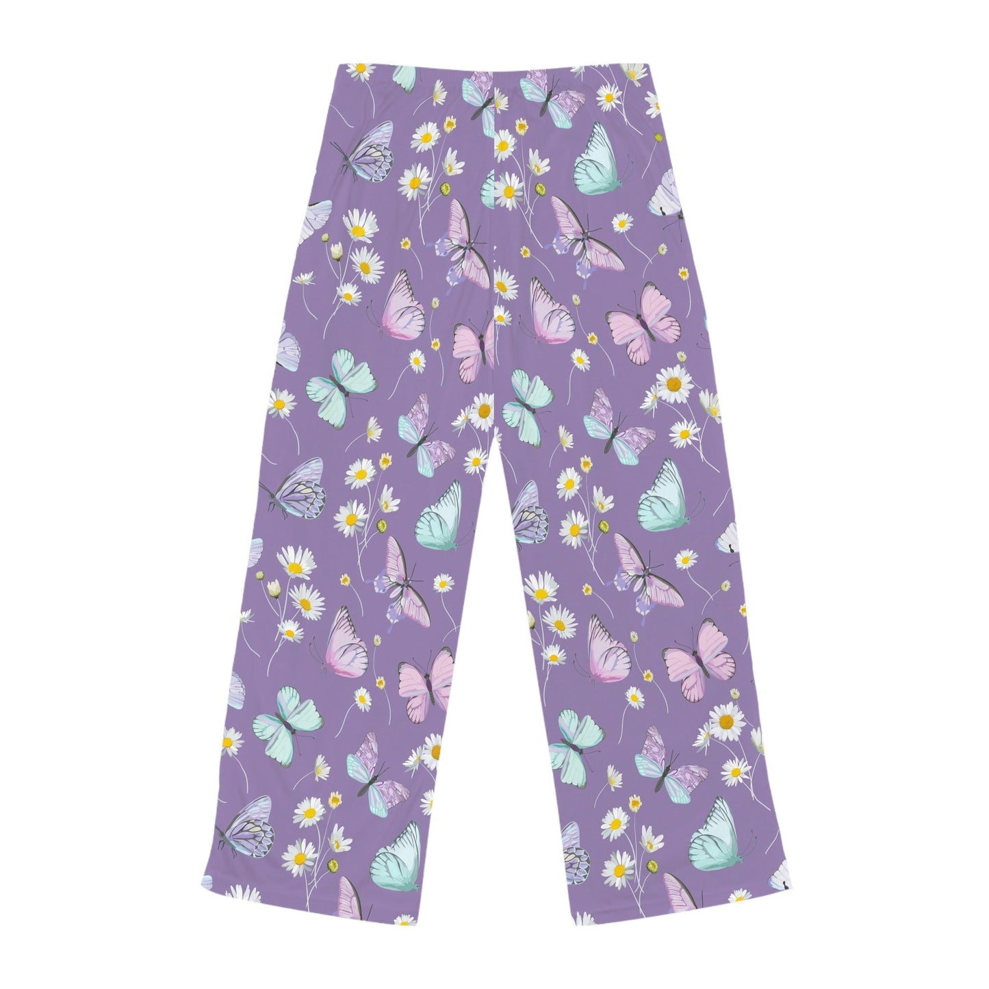 Women's Purple Pajama Pants (AOP)
