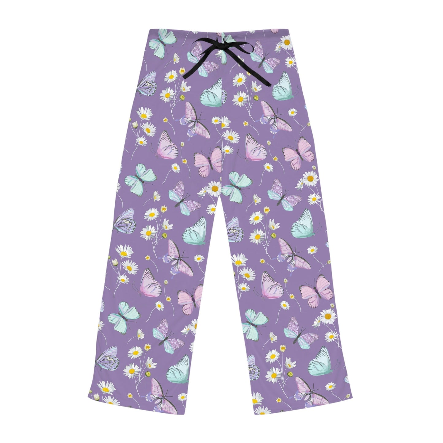 Women's Purple Pajama Pants (AOP)