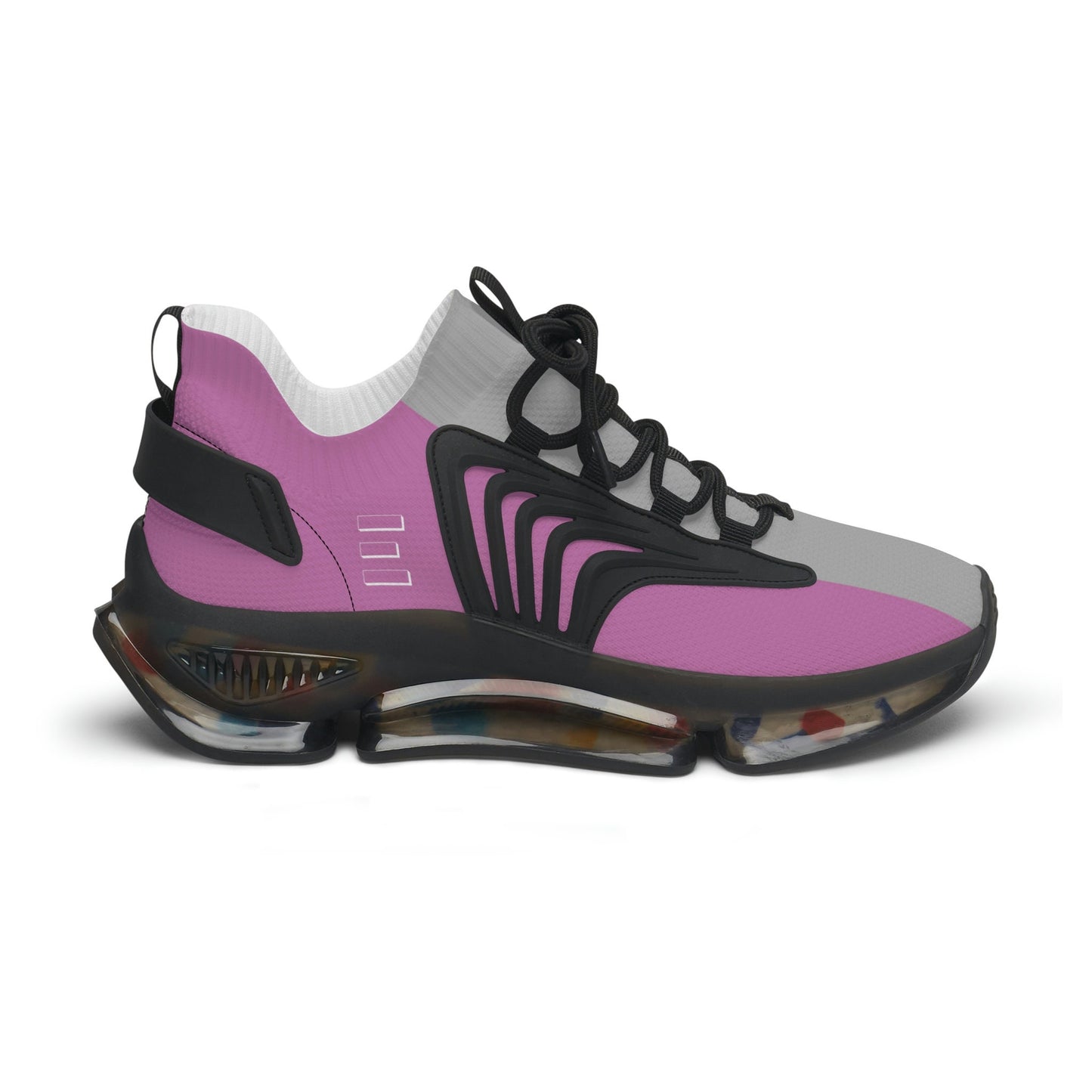 Women's Pink and Grey Sneakers