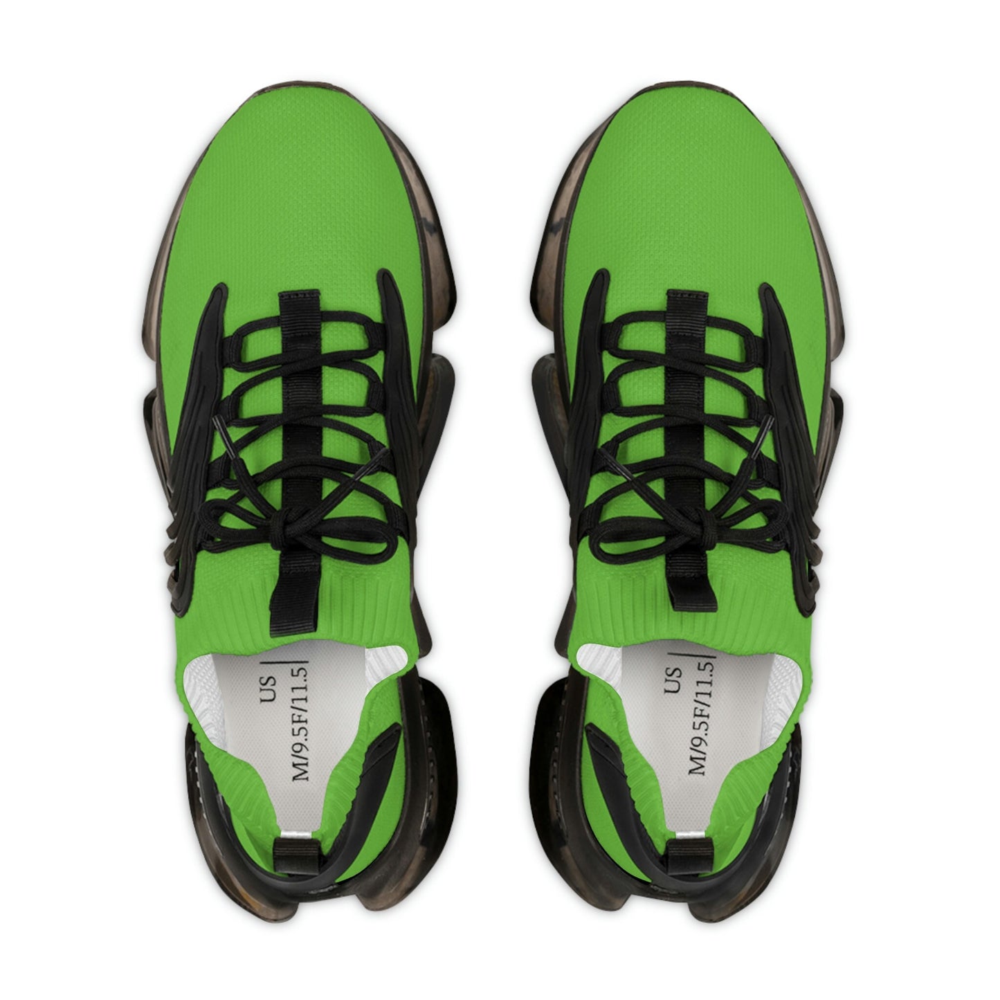Men's Green Sneakers Neon Green Sneakers for Men