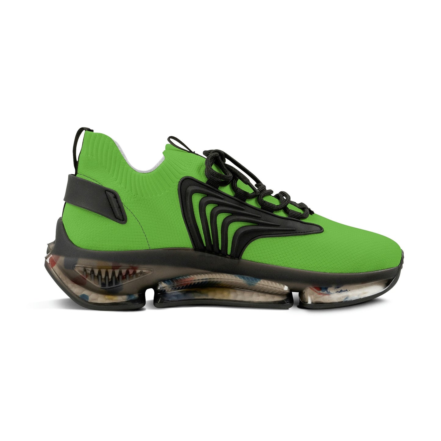Men's Green Sneakers Neon Green Sneakers for Men