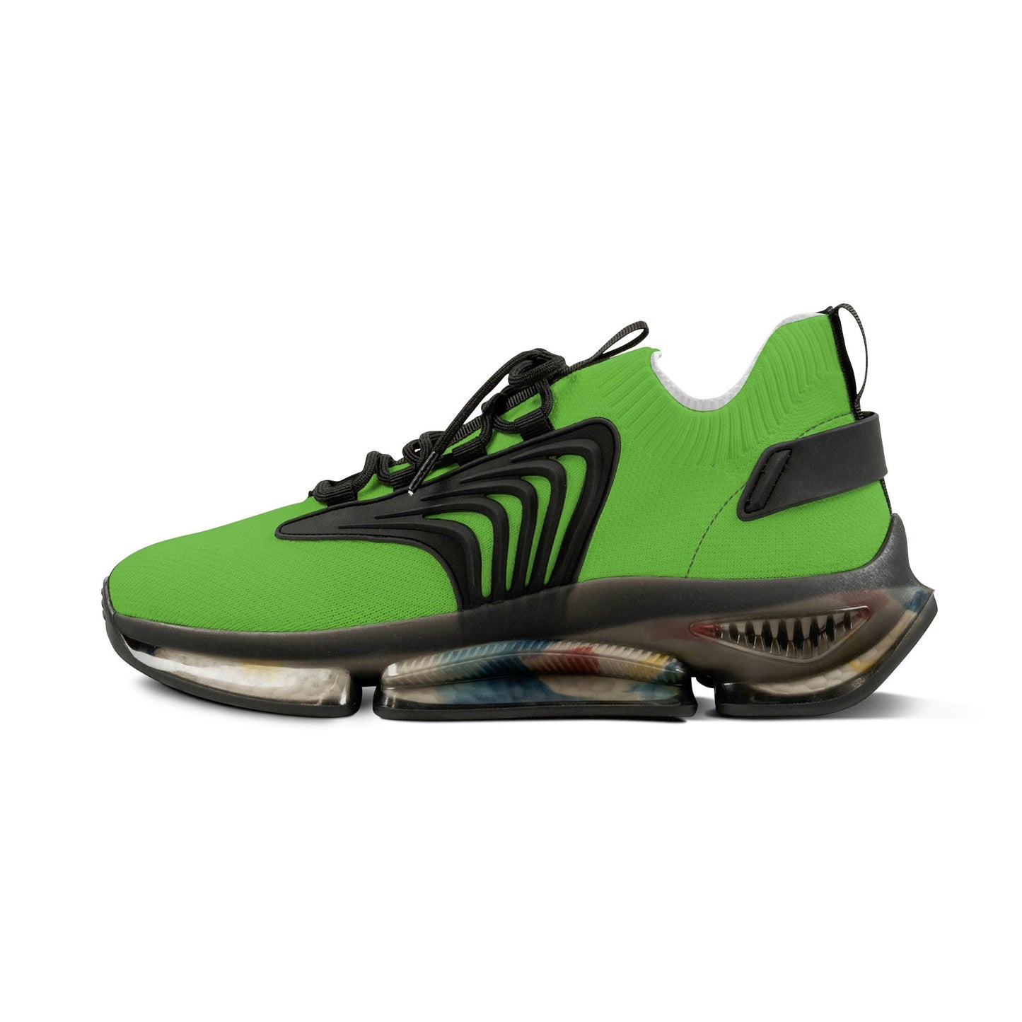 Men's Green Sneakers Neon Green Sneakers for Men