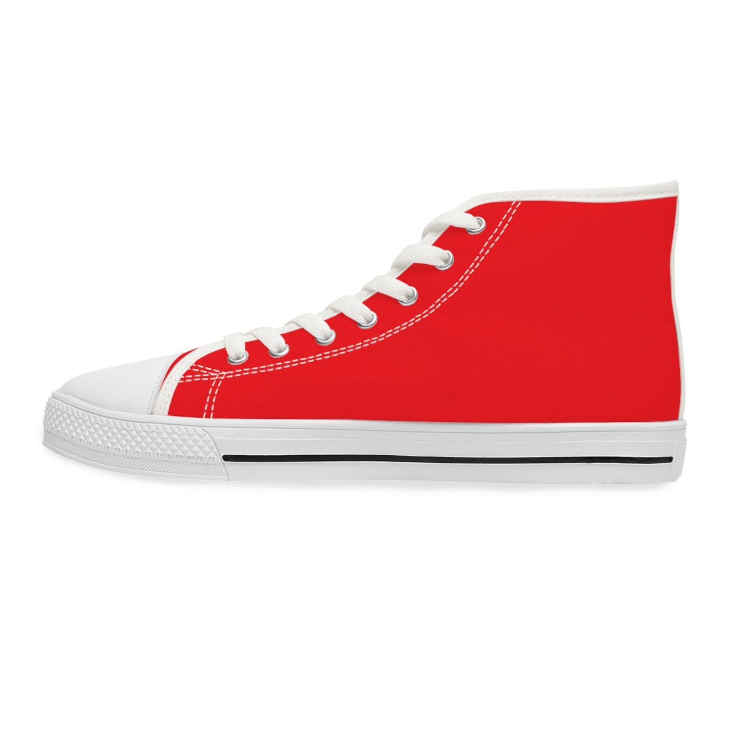 Women's Red High Top Sneakers