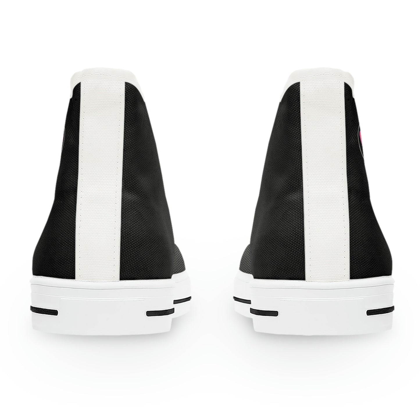 Women's Black High Top Sneakers