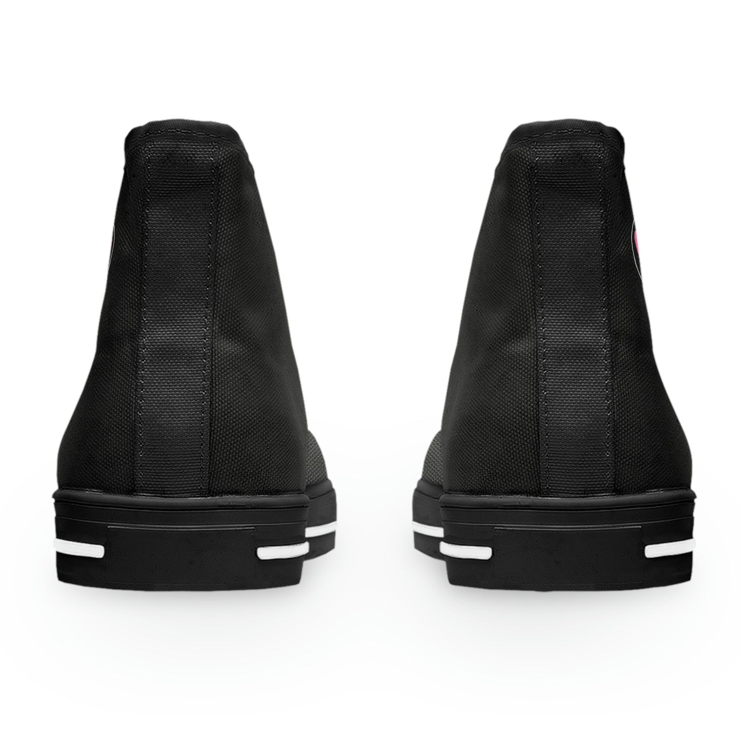 Women's Black High Top Sneakers
