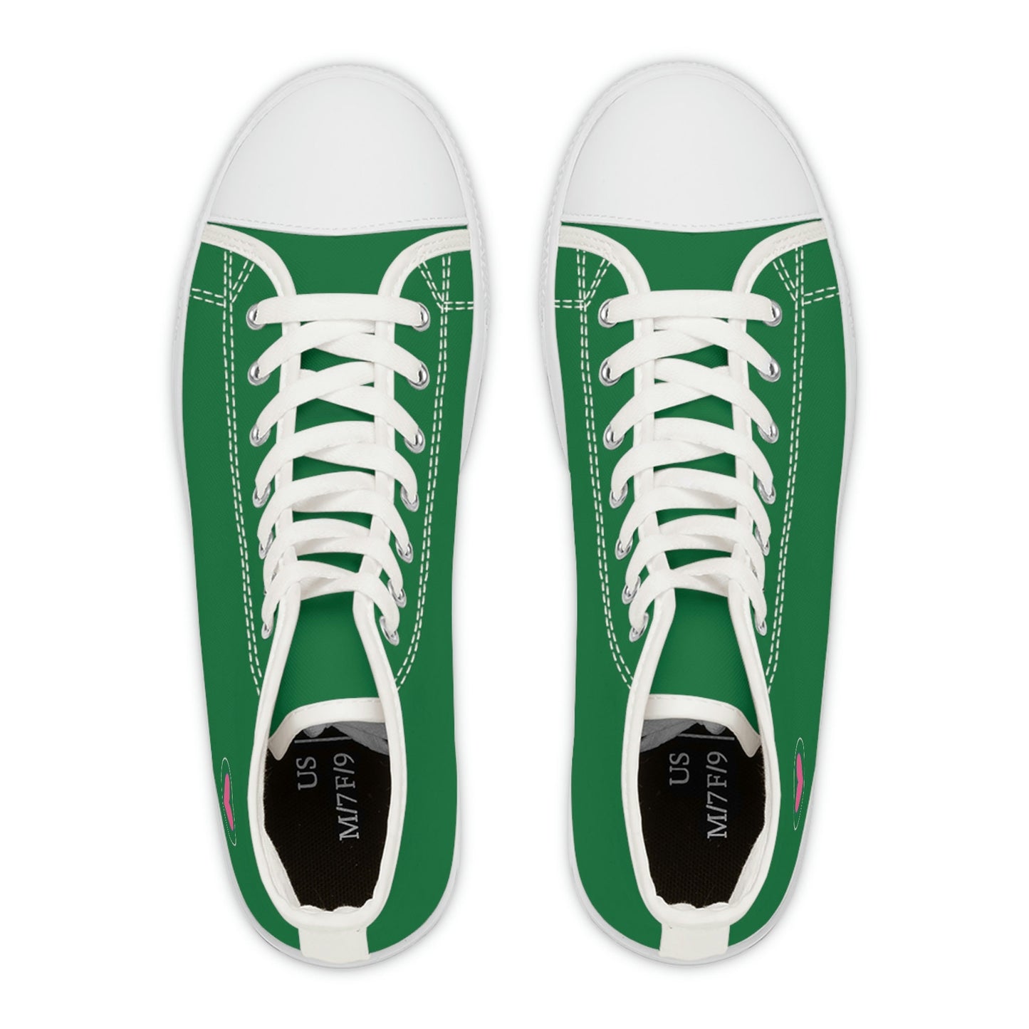 Women's Green High Top Sneakers