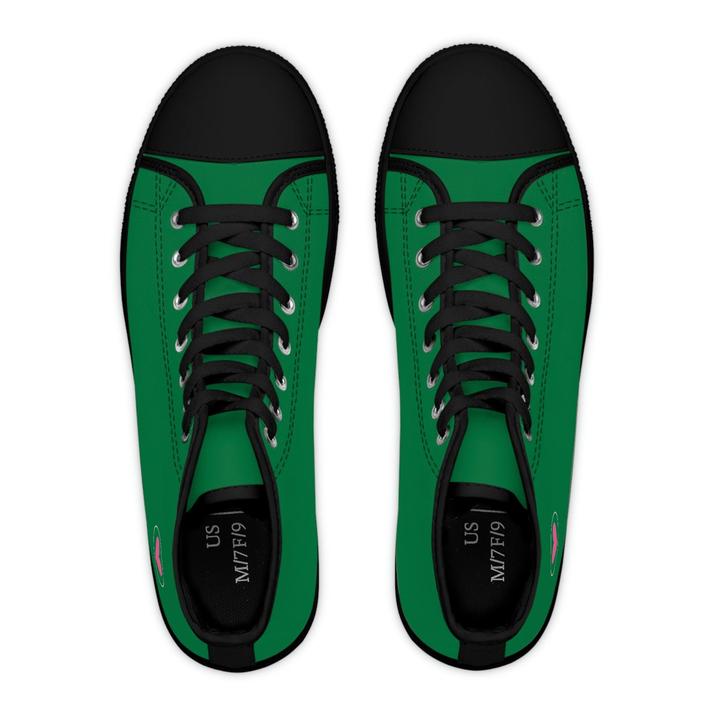 Women's Green High Top Sneakers