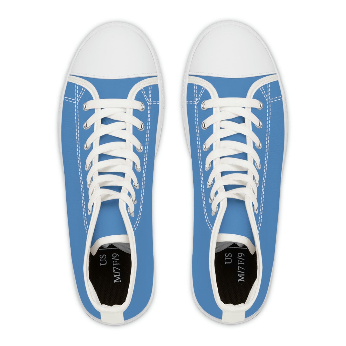 Women's Blue High Top Sneakers