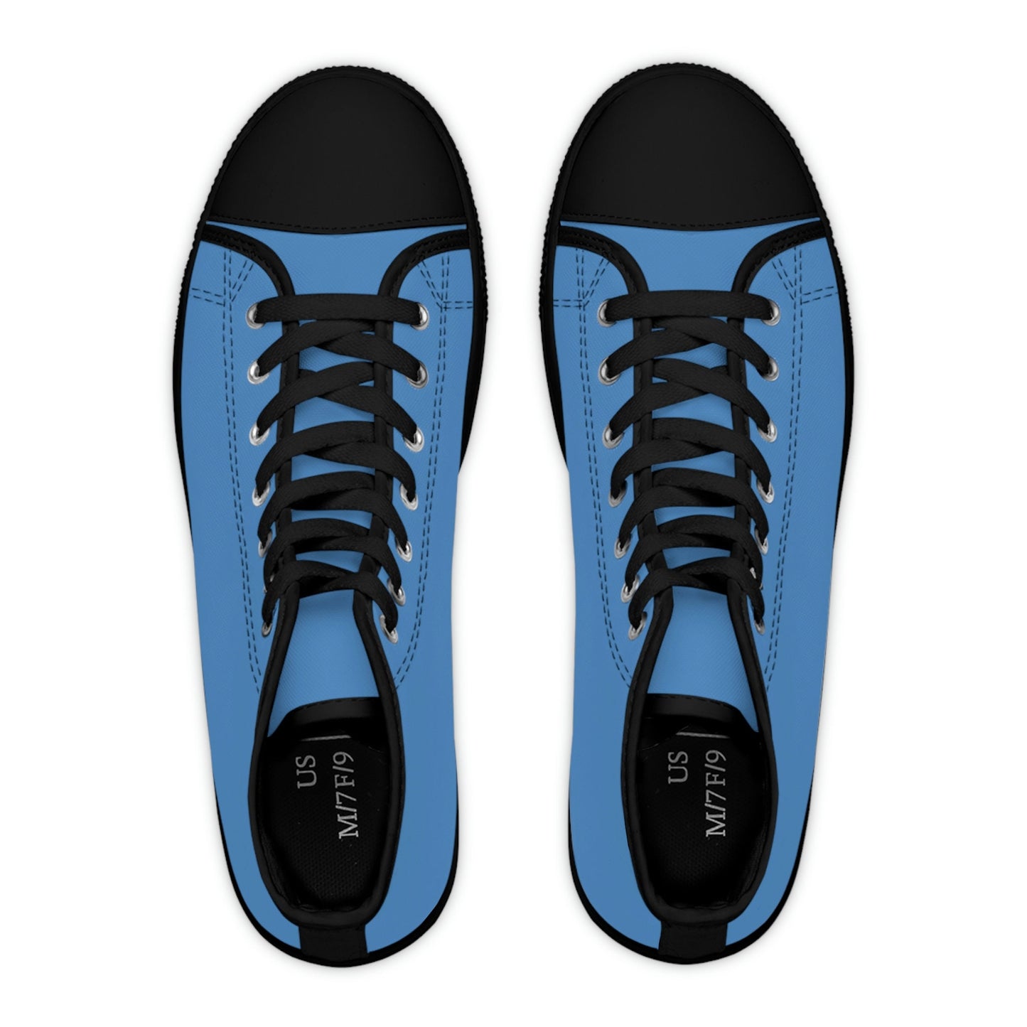 Women's Blue High Top Sneakers