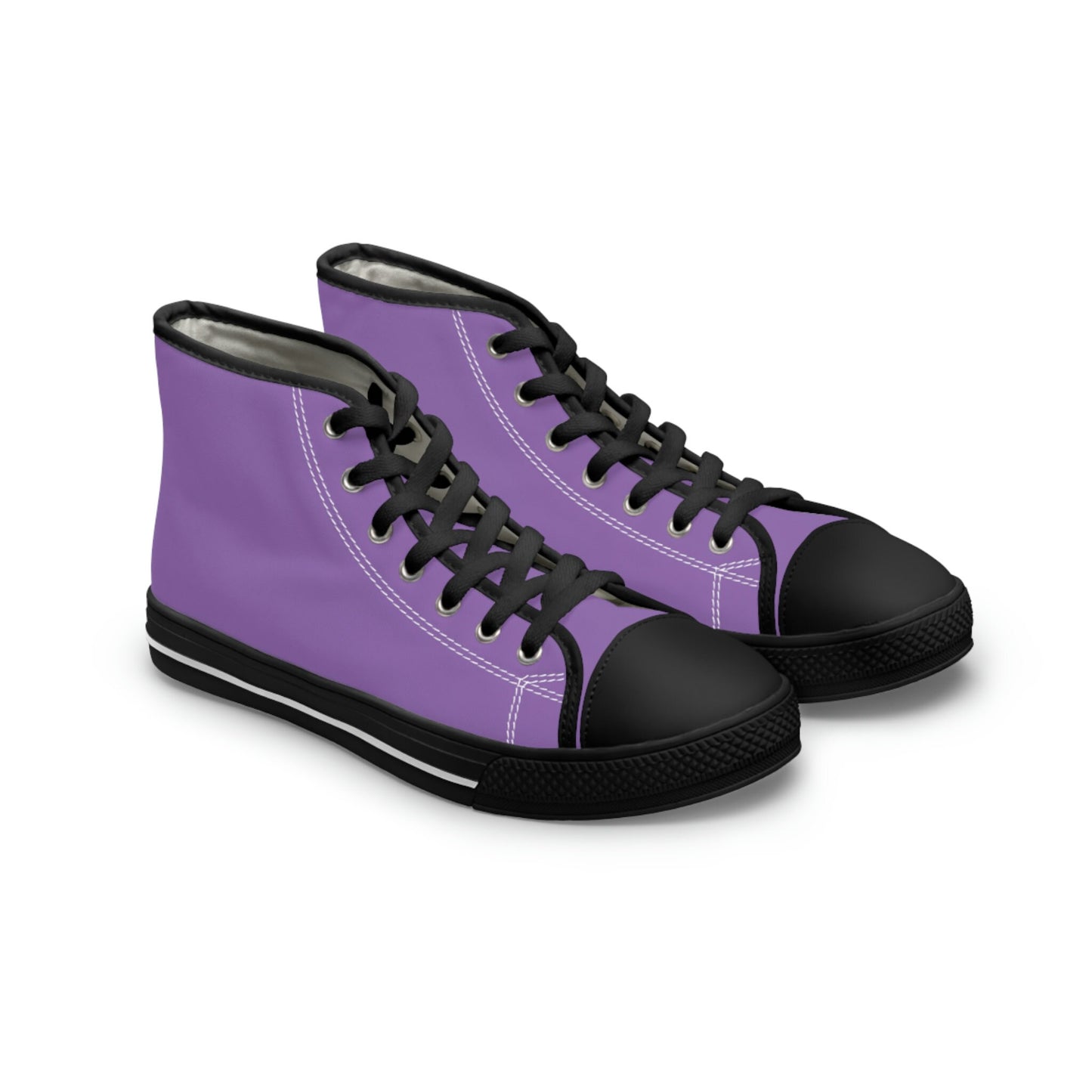 Women's Purple High Top Sneakers