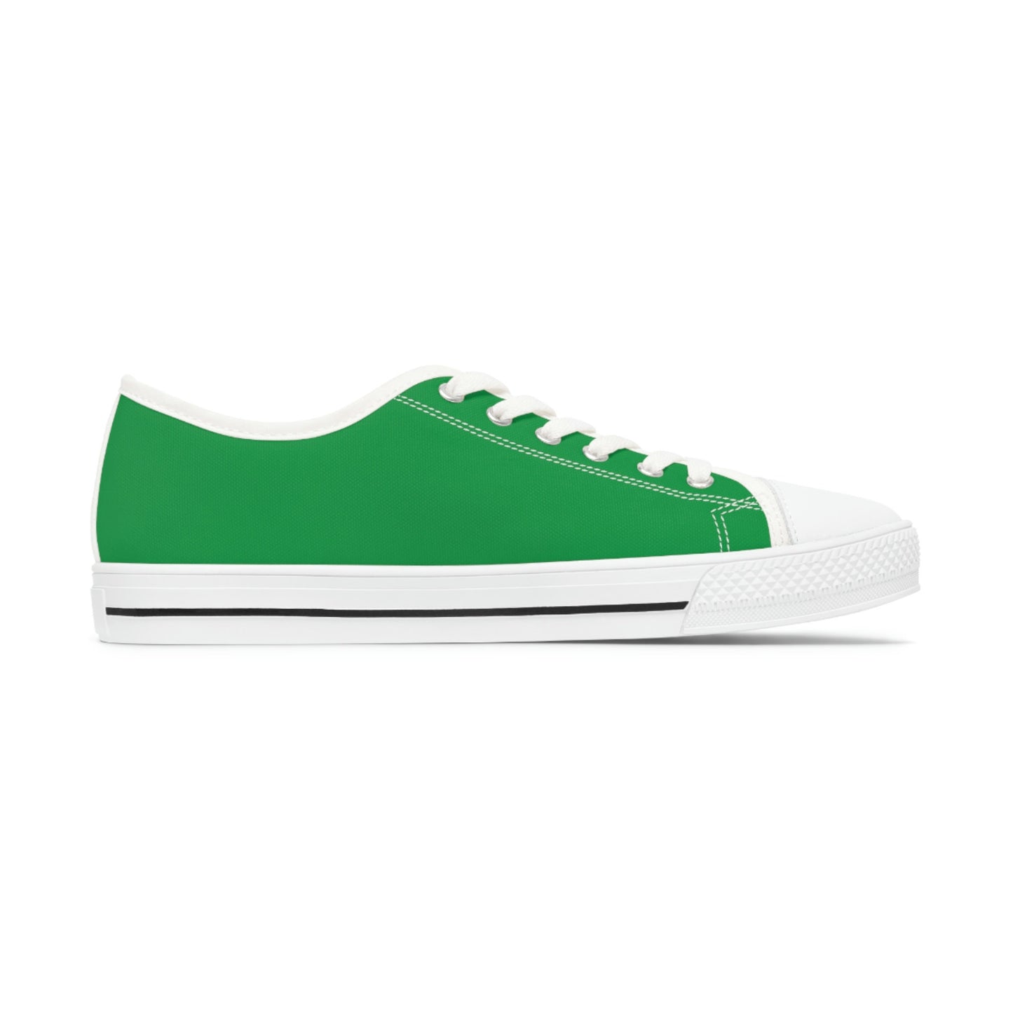 Women's Low Top Green Sneakers