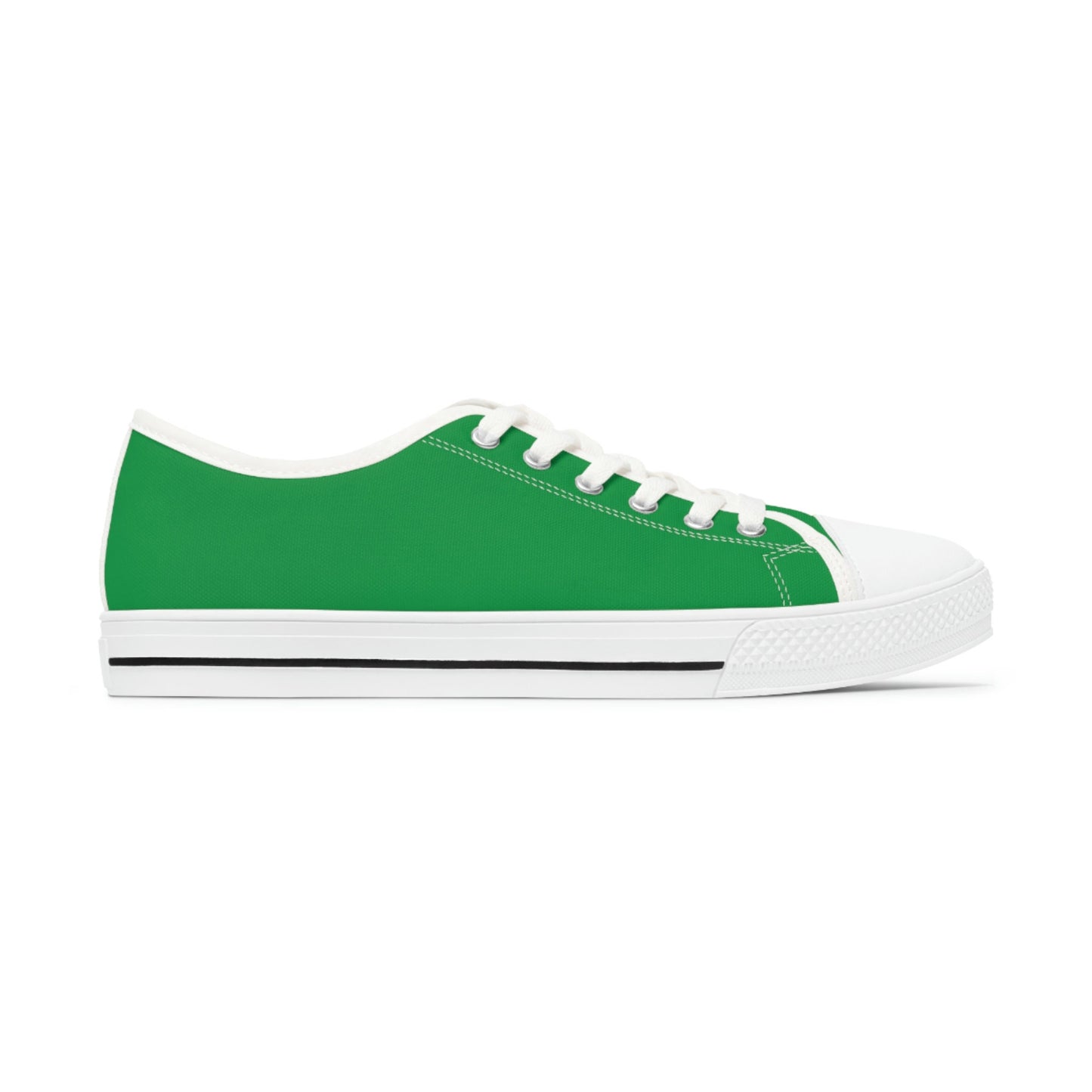 Women's Low Top Green Sneakers
