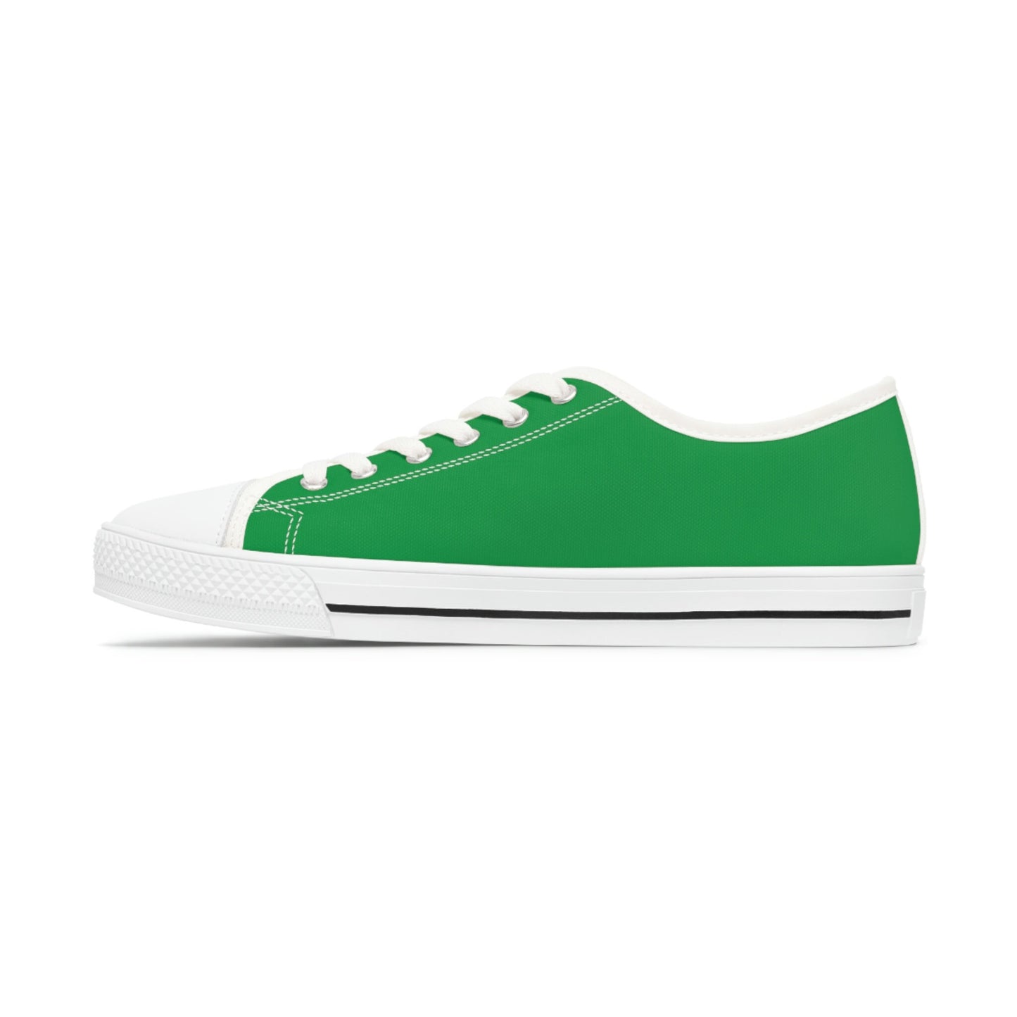 Women's Low Top Green Sneakers